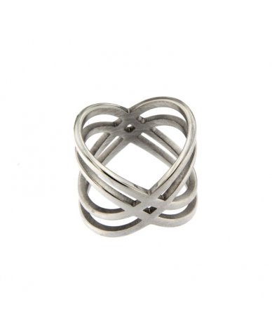 Anello fascia intreccio in...