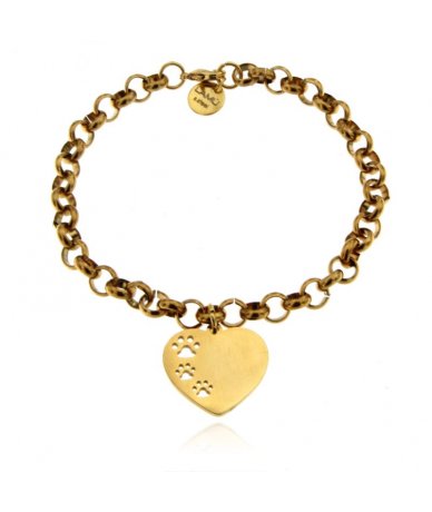 Bracciale catena ad anelli...