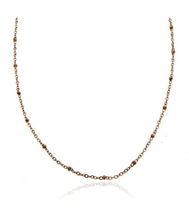 Collana catenina 40 cm con...
