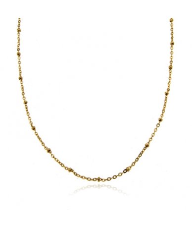 Collana catenina 60 cm con...