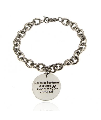 Bracciale in acciaio inox...