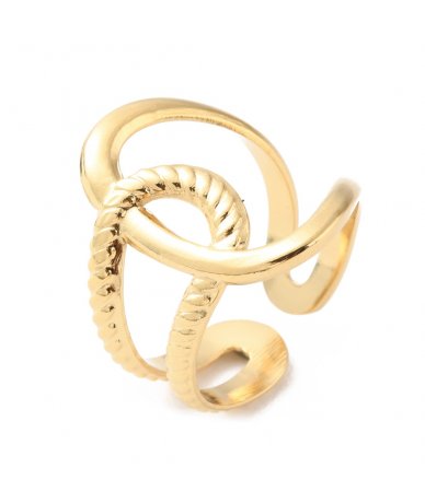 Anello fascia larga ad...