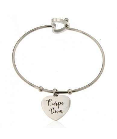 Bracciale rigido in acciaio...