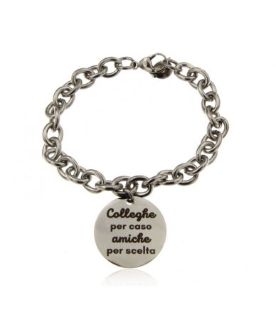 Bracciale inciso "Colleghe...