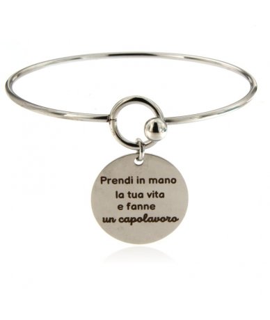 Bracciale rigido inciso...
