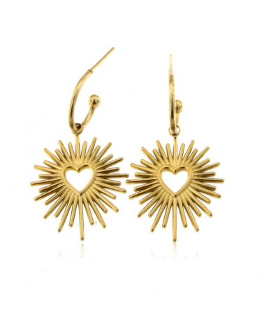 Orecchini cerchi in acciaio...