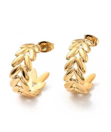 Orecchini cerchi decoro...