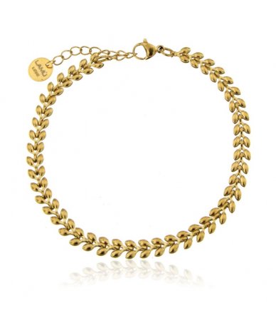 Bracciale maglia chevron in...