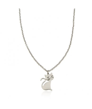 Collana in acciaio inox con...