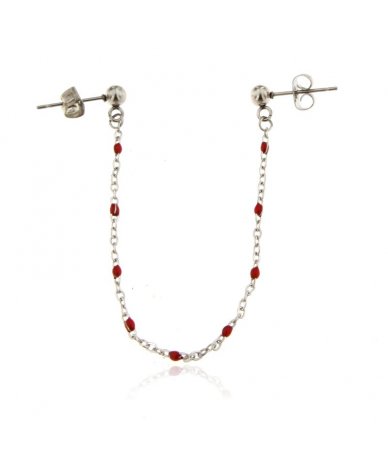 Orecchino per doppio buco...