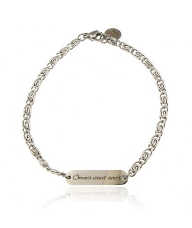 Bracciale in acciaio inox...