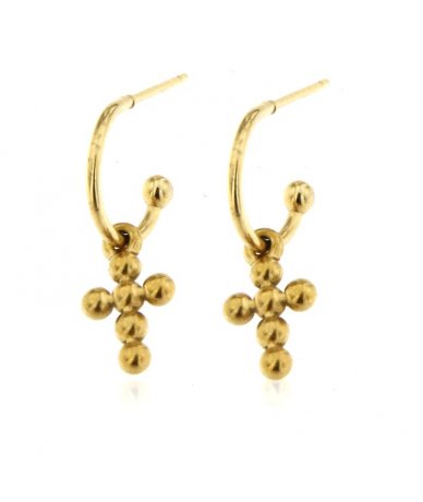 Orecchini cerchi in acciaio...