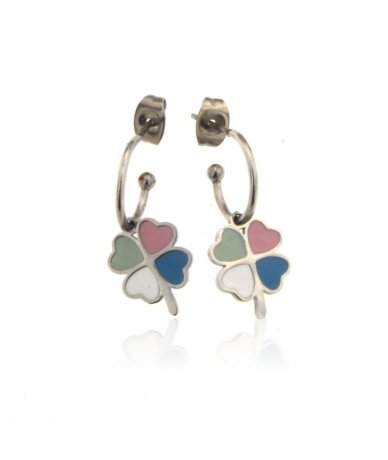 Orecchini cerchi in acciaio...