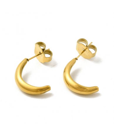 Orecchini cerchi luna...