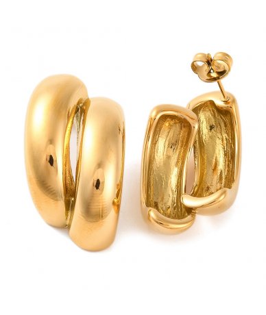 Orecchini bottone bombati...