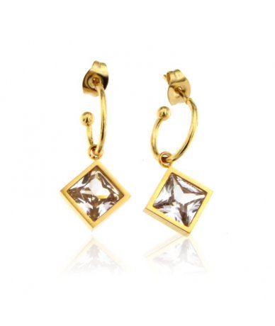 Orecchini cerchi in acciaio...