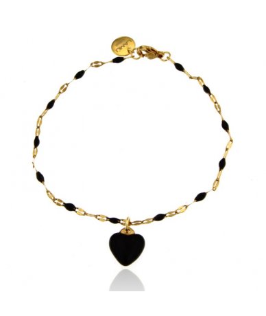 Bracciale con charm cuore...