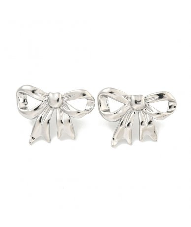 Orecchini a lobo fiocco...