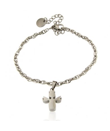 Bracciale in acciaio inox...