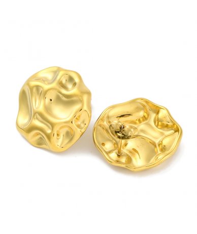 Orecchini bottone tondi...