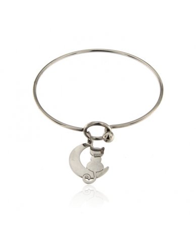 Bracciale rigido in acciaio...