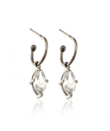 Orecchini cerchi in acciaio...