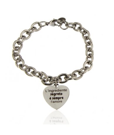 Bracciale in acciaio inox...