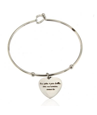 Bracciale rigido in acciaio...