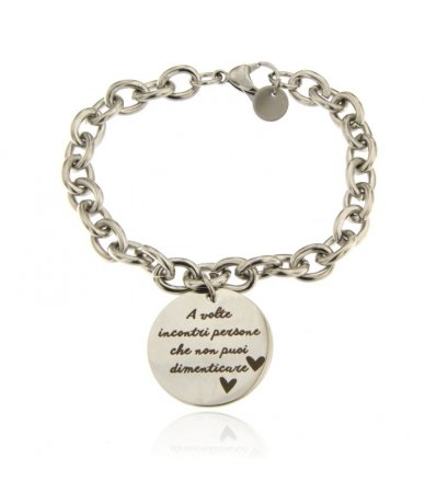 Bracciale inciso "A volte...