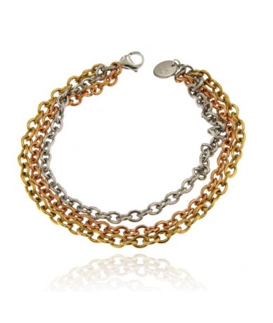 Bracciale catena multifilo...
