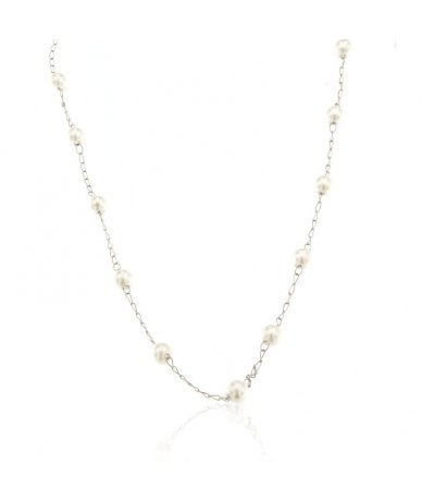 Collana in acciaio inox e...