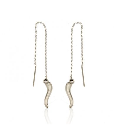 Orecchini lunghi saliscendi...