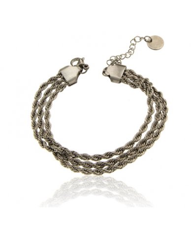 Bracciale multifilo catena...