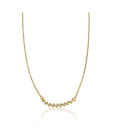 Collana con centrale di...