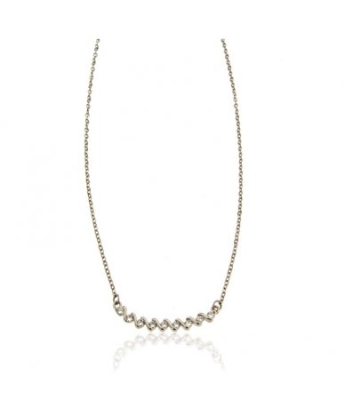 Collana con centrale di...