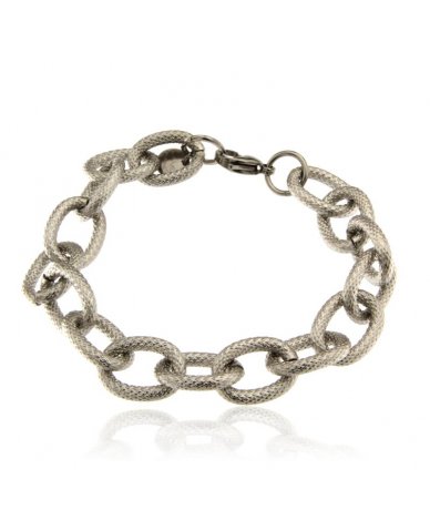 Bracciale catena con anelli...