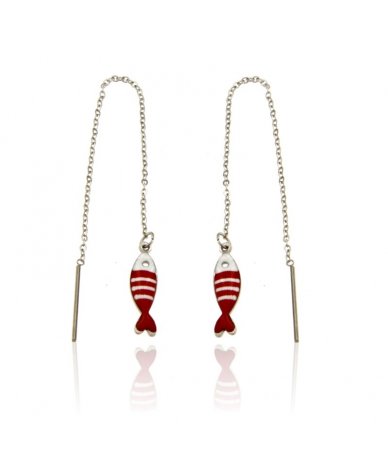 Orecchini lunghi saliscendi...