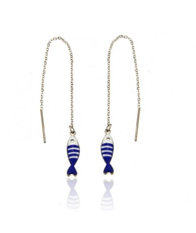 Orecchini lunghi saliscendi...