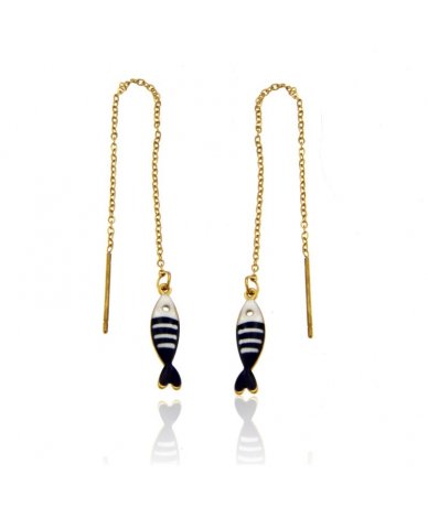 Orecchini lunghi saliscendi...