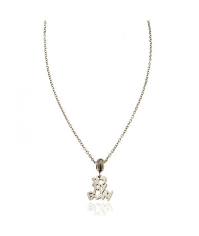 Collana con pendente "I...