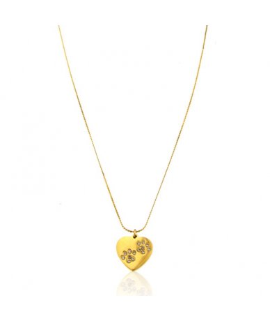 Collana con pendente cuore...