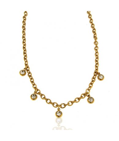 Collana con punti luce...