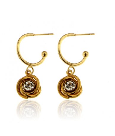 Orecchini cerchi in acciaio...