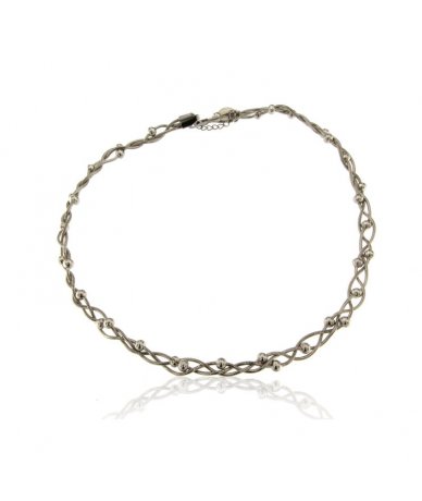 Collana girocollo intreccio...