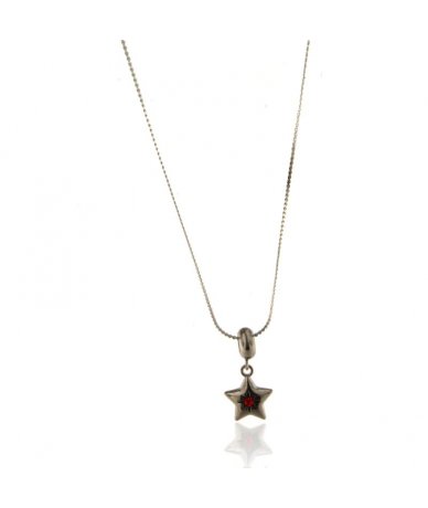 Collana con pendente stella...