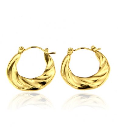 Orecchini cerchi fascia...