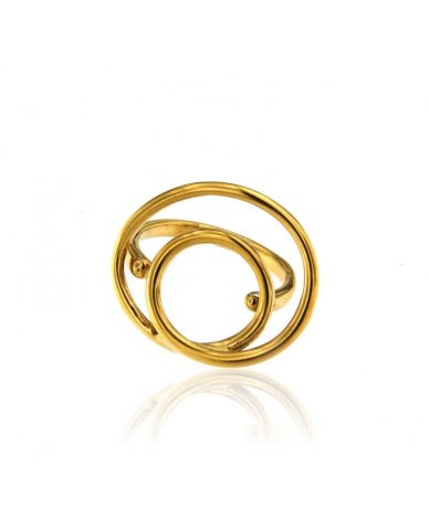 Anello etnico in acciaio...