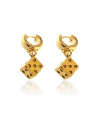 Orecchini con pendenti dado...