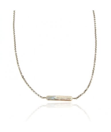 Collana con bastoncino in...