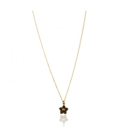 Collana con pendente fiore...